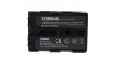 Baterie VHBW EXTENSILO pentru Sony Compatibilă cu NP-FM50, NP-FM55H și Altele &ndash; 1600mAh