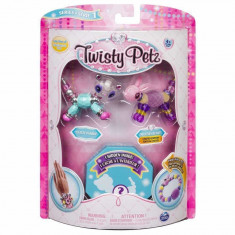 TWISTY PETZ SET 3 BRATARI ANIMALUTE PANDA IEPURAS PISICA foto