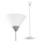 LAMPADAR ALUMINIU ARGINTIU MAX 60W APROX 180CM