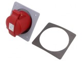 Conector de alimentare AC trifazat IP44 32A mamă drept