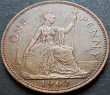 Cumpara ieftin Moneda 1 PENNY - MAREA BRITANICA / ANGLIA, anul 1962 * cod 4021 A, Europa