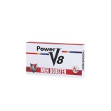 Capsule Power V8, pentru potenta, erectii puternice, intarziere ejaculare si stimularea libidoului barbatilor, 4 capsule