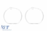 Set de ghiduri de lumina potrivit pentru inel mic pe BMW X1 F48 2016-2020 pentru modelul cu faruri xenon, stanga si dreapta Performance AutoTuning