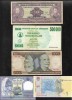 Set 5 bancnote de prin lume adunate (cele din imagini) #259, America Centrala si de Sud