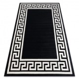 Covor PEARL 51327H negru - Cadru, exclusiv grecesc, structural, 192x290 cm
