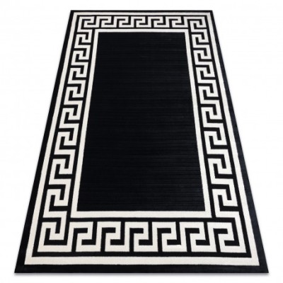 Covor PEARL 51327H negru - Cadru, exclusiv grecesc, structural, 192x290 cm foto