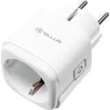 Priza inteligenta Tellur Wi-Fi, monitorizare consum, 3680W SmartElectro IntelligentHouse