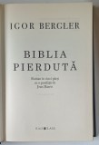 BIBLIA PIERDUTA de IGOR BERGLER , 2015