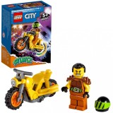 LEGO CITY MOTOCICLETA DE CASCADORIE PENTRU IMPACT 60297