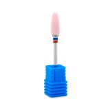 Bit de ceramică pentru gel și ojă semipermanentă, br&icirc;u roșu-albastră, 600031