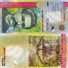 CAPUL VERDE 500 escudos 2007 UNC!!!