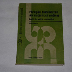 Principiile fundamentale ale matematicii moderne - Silviu Sburlan 1991