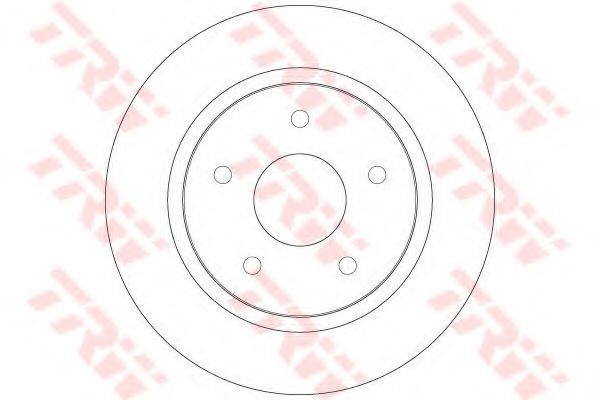 Disc frana FIAT FREEMONT (JC, JF) (2011 - 2016) TRW DF6325
