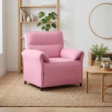 vidaXL Canapea 100% poliester, cadru din metal, MDF, placaj 42033881