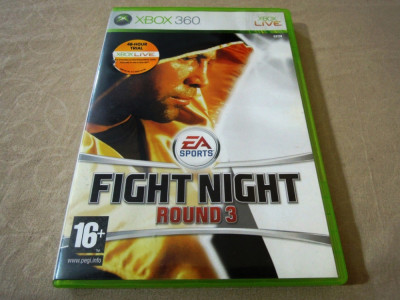 Fight Night Round 3 pentru XBOX360, original, PAL foto