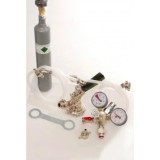 Pachet accesorii 1 cu coș montaj furtun bere 7 mm și sticlă CO2 0,5 kg