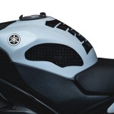 Set protectii laterale rezervor (tank pad - knee grips) "Teeth" Oxford - culoare: negru