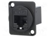Adaptor CLIFF FT Cat 6 8p8c RJ45 soclu ambele părţi