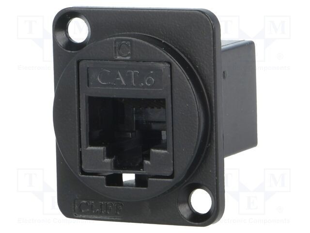 Adaptor CLIFF FT Cat 6 8p8c RJ45 soclu ambele părţi