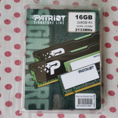Memorie RAM Patriot Signature 16GB DDR4 2133MHz CL15 1.2V.