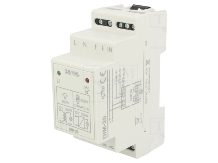 Variator de Lumină DIN 230V 500W