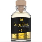 INTT MASSAGE &amp; ORAL SEX - MASSAGE GEL WITH FLAVORED ENERGY CA DRINK AND HEATING EFFECT