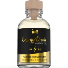 INTT MASSAGE &amp; ORAL SEX - MASSAGE GEL WITH FLAVORED ENERGY CA DRINK AND HEATING EFFECT