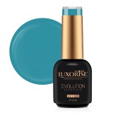 Cumpara ieftin Oja Semipermanenta LUXORISE Evolution, Beach Breeze - Aquamarine Haze 10ml