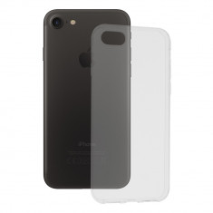 Husa pentru iPhone 7 / 8 / SE 2, SE 2020 / SE 3, SE 2022, Techsuit Clear Silicone, Transparenta