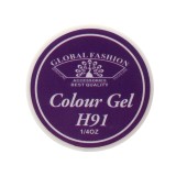 Cumpara ieftin Gel color unghii, vopsea de arta, seria Noble Purple, Global Fashion, 5gr, H91