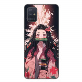 Husa compatibila cu Samsung Galaxy A71 Silicon Gel Tpu Model Demon Slayer Nezuko