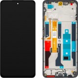 Display cu Touchscreen Realme C75 5G, cu Rama, Negru, Service Pack 621029000535