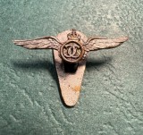 Miniatura pilot militar Carol 2 pe timp de pace cu talpa regalista