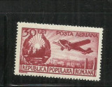 ROMANIA 1950 - AVIATIE, POSTA AERIANA, MNH - LP 267, Nestampilat