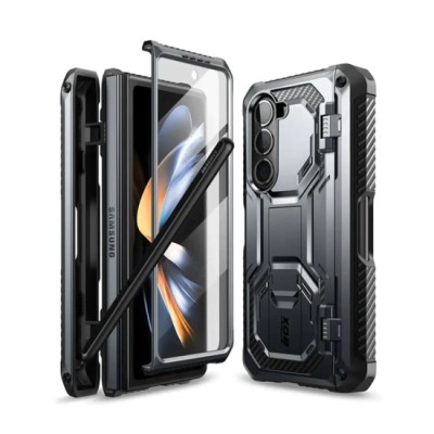 Husa pentru Samsung Galaxy Z Fold5 + Folie - I-Blason Armorbox - Black foto