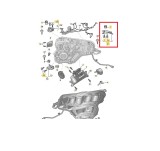 Set reparatie far SKODA KAROQ, 02.2022-, partea stanga, original, lateral,