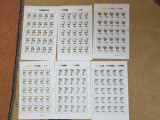 Flora 1996 coli timbre mnh
