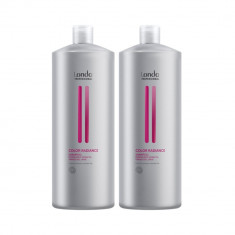 Pachet pentru parul vopsit, Londa Professional, Color Radiance Shampoo, 1000ml x 2 buc.