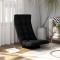 vidaXL Scaun de podea pivotant, negru, material textil 336580
