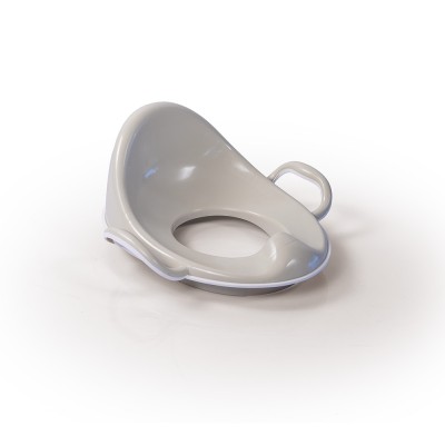 Reductor toaleta anitderapant cu spatar - Bej foto