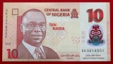 Bancnota Nigeria 10 Naira 2020, Polimer, UNC, Necirculata
