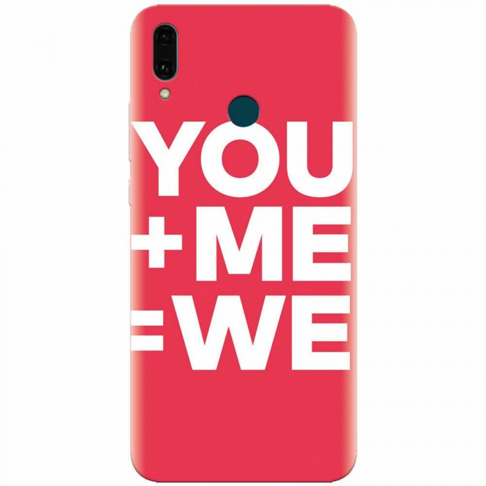 Husa silicon pentru Huawei Y9 2019, Valentine Boyfriend