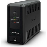 UPS CYBER POWER Line Int. fara management LED 650VA/ 360W AVR 3 x socket Schuko indicatie status cu LED 1 x baterie 12V/5Ah Backup 16 - 28 min incarca