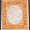 Italy Sardinia 1855 King Viktor Emanuel II, 80c orange, rift, MH AM.234