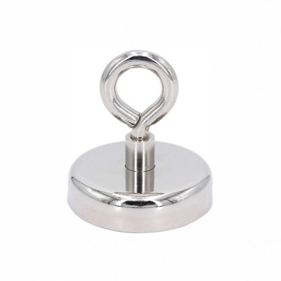 Fishing Magnet SmartProduct&amp;reg; Neodym pentru Pescuit sau Ridicari Obiecte din Metal, 60 mm diametru, 120 kg forta, 1 buc foto