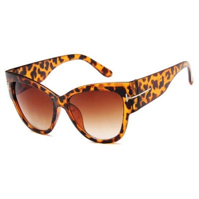 Ochelari de Soare pentru Femei - Techsuit (9778) - Leopard / Brown foto