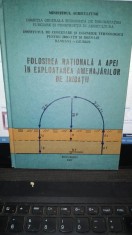 Folosirea rationala a apei in exploatarea amenajarilor de irigatii - N.Grumeza , O.Merculiev , C.Kleps (Contine dedicatia autorilor)