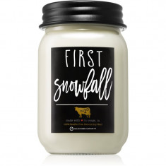 Milkhouse Candle Co. Farmhouse First Snowfall lumânare parfumată Mason Jar 369 g