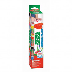 Tempera Lavabila, Pentru Pictura Cu Mana, 5 Culori X 40ml/set, Alpino Finger Paint