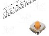 Microintrerupator 6.2x6.2mm, OFF-(ON), SPST-NO, C&amp;K - KSC422J 70 SH LFS